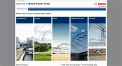 Desktop Screenshot of bosch-pt.com